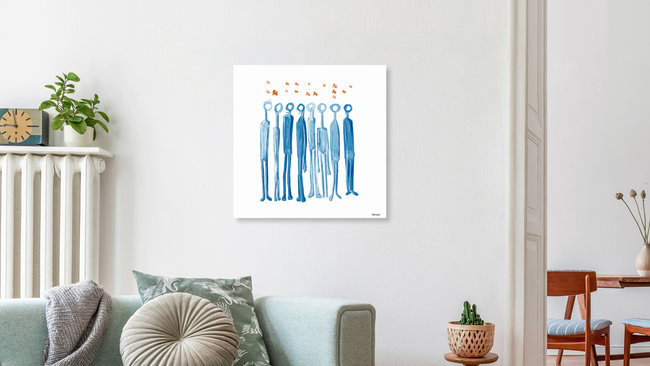 'Equality' – Wall Art by Marika Grimaldi as Poster or Acrylic Glass Print