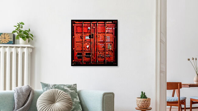 container love | rot, Deutschland – Fotokunst von Florian Paulus als Poster oder Acrylglasbild