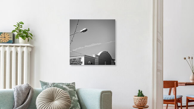lamp post south africa (4), Südafrika – Fotokunst von Eva Stadler als Poster oder Acrylglasbild