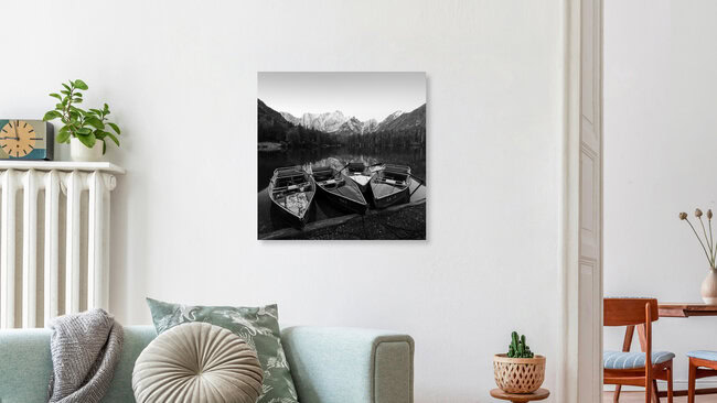 Lago di Fusine, Italien – Fotokunst von Christian Janik als Poster oder Acrylglasbild