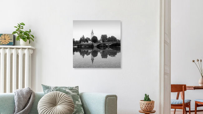 St. John the Baptist's Church,  Bohinj, Slovenia – wall art by Christian Janik as Poster or Acrylic Glass Print
