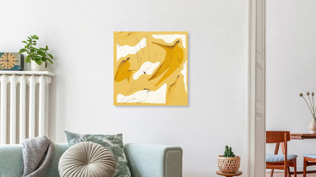 'Freedom by Trude is Krude' – Wall Art by The Artcircle as Poster or Acrylic Glass Print