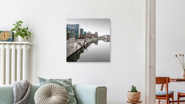 Reichstagsufer | Berlin, Deutschland – Fotokunst von Ronny Behnert als Poster oder Acrylglasbild