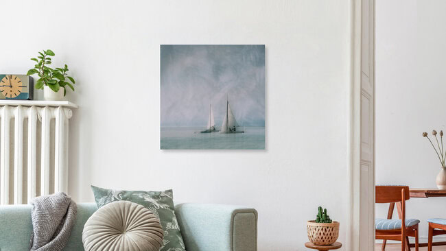 Segelausflug, Deutschland – Fotokunst von Roswitha Schleicher-Schwarz als Poster oder Acrylglasbild