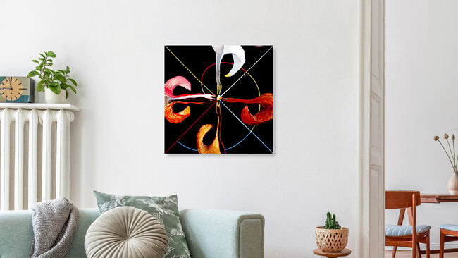 Wandbild 'Hilma af Klint – The Swan No. 7' – Kunst von Art Classics als Poster oder Acrylglasbild
