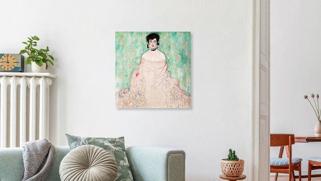 Wandbild 'Gustav Klimt: Amalie Zuckerkandl' – Kunst von Art Classics als Poster oder Acrylglasbild