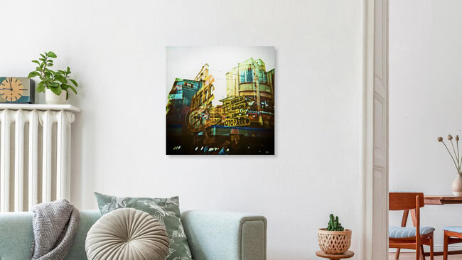 Istanbul - abstrakt, Türkei – Fotokunst von Saskia Gaulke als Poster oder Acrylglasbild