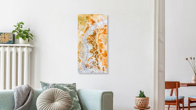 Travertin #1, Vereinigte Staaten – Fotokunst von Jörg Faißt als Poster oder Acrylglasbild