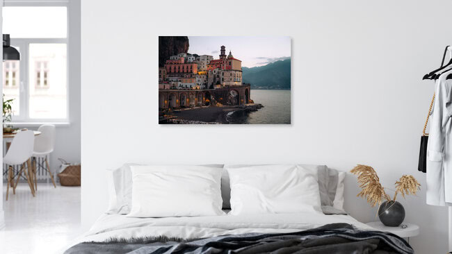 Atrani sunrise series I, Italy – wall art by André Alexander as Poster or Acrylic Glass Print