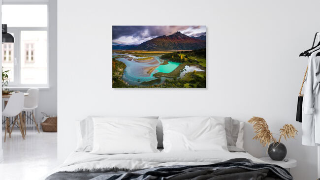Reserva Nacional Cerro Castillo, Chile – Fotokunst von Boris Buschardt als Poster oder Acrylglasbild