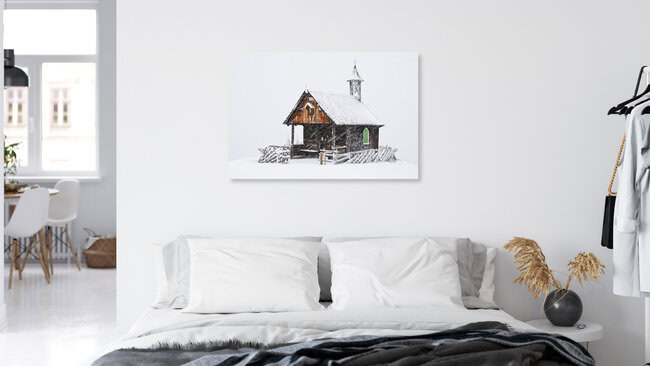 Winter at the Alps of Austria, Austria – wall art by Johannes Netzer as Poster or Acrylic Glass Print