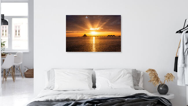 Pier in the Light, Germany – wall art by Martin Wasilewski as Poster or Acrylic Glass Print