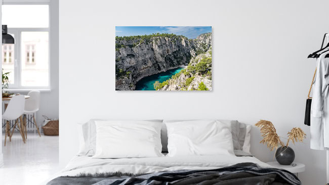 Calanque d'En-vau, France – wall art by Eva Stadler as Poster or Acrylic Glass Print