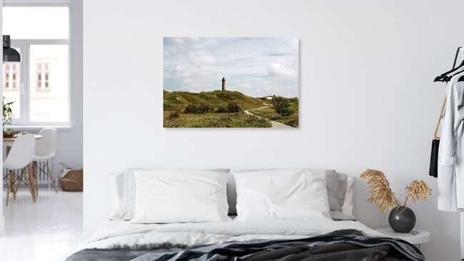 Leuchtturm Norderney, Deutschland – Fotokunst von Manuela Deigert als Poster oder Acrylglasbild