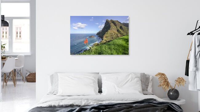 Madeira - Miradouro de São Cristovão, Portugal – Fotokunst von Michael Valjak als Poster oder Acrylglasbild
