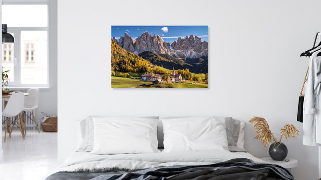 Autumn Colours in South Tyrol, Italy – wall art by Achim Thomae as Poster or Acrylic Glass Print