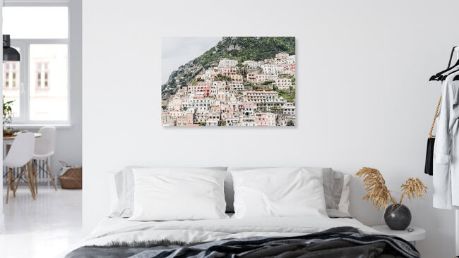 View on Positano at Amalfi Coast, Italy – wall art by Photolovers . as Poster or Acrylic Glass Print