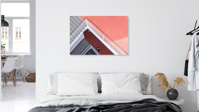 Studentin in Universität, Deutschland – Fotokunst von Roswitha Schleicher-Schwarz als Poster oder Acrylglasbild