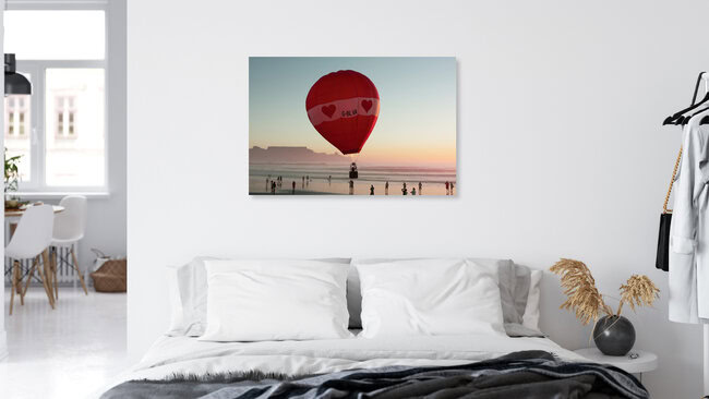 Ballonfahrt am Kap, Südafrika – Fotokunst von Udo Behrends als Poster oder Acrylglasbild