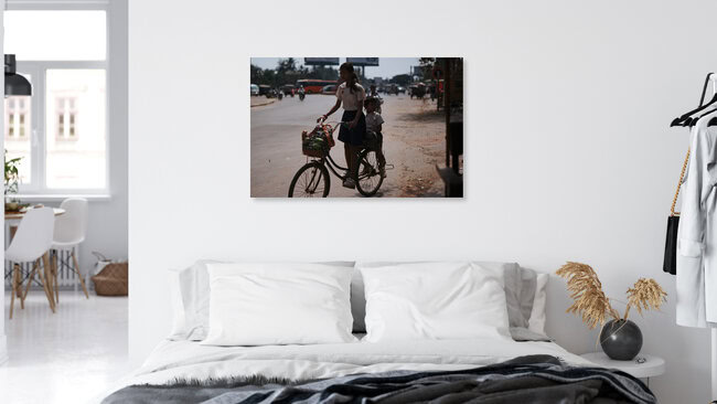 Cambodia SeamReap, Kambodscha – Fotokunst von Jim Delcid als Poster oder Acrylglasbild