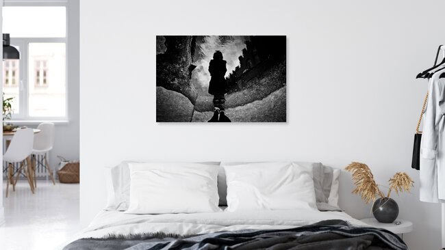 Pfütze, Polen – Fotokunst von Alicja Brodowicz als Poster oder Acrylglasbild