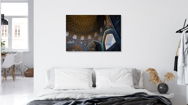 Sheikh Lotfollāh Mosque, Iran – Fotokunst von Chris Blackhead als Poster oder Acrylglasbild