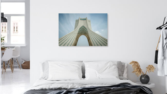 Azadi Tower, Iran – Fotokunst von Chris Blackhead als Poster oder Acrylglasbild
