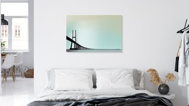 Ponte Vasco da Gama, Portugal – wall art by Michael Köster as Poster or Acrylic Glass Print