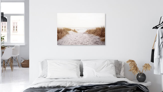 Strandzugang, Deutschland – Fotokunst von Alexander Barth als Poster oder Acrylglasbild