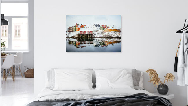 Kunterbunt, Norwegen – Fotokunst von Torsten Muehlbacher als Poster oder Acrylglasbild