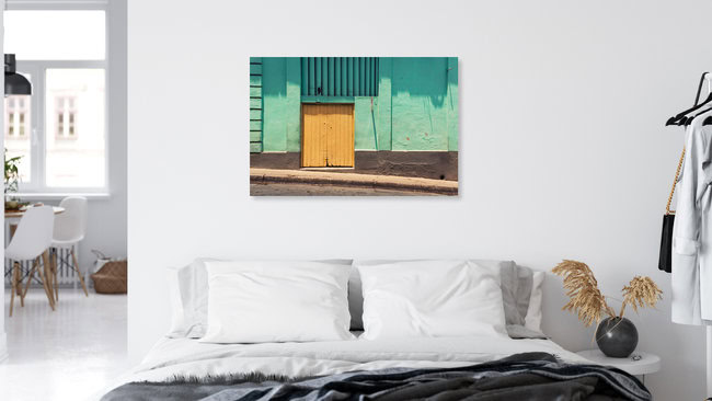 door, Kuba – Fotokunst von Eva Stadler als Poster oder Acrylglasbild
