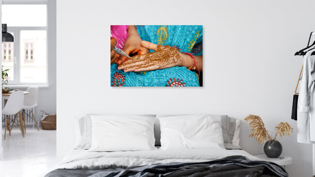 Delhi #01, Indien – Fotokunst von Andreas Winter als Poster oder Acrylglasbild