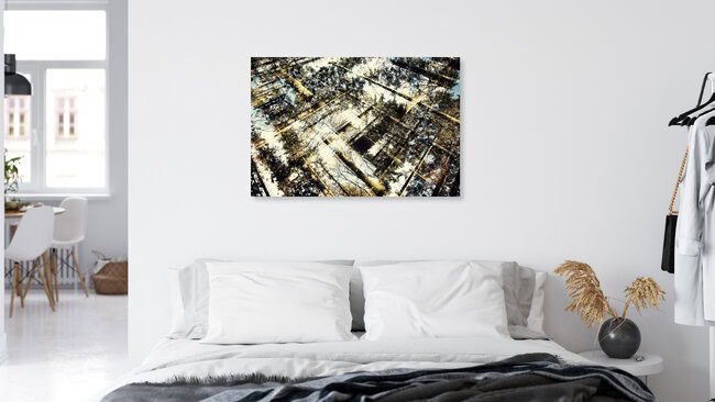 dynamischer Wald, Deutschland – Fotokunst von Rolf Bökemeier als Poster oder Acrylglasbild
