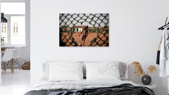 Penalty, Sierra Leone – wall art by Tom Sabbadini as Poster or Acrylic Glass Print