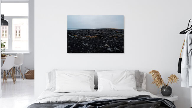 Black Beach - Iceland, Island – Fotokunst von Laura Droße als Poster oder Acrylglasbild