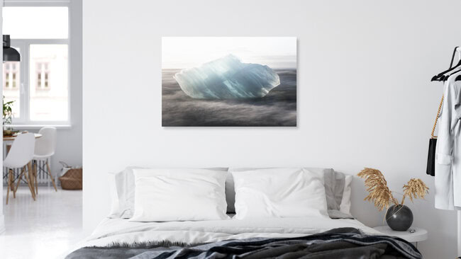 Ice rock, Iceland Posters – wall art by Lucas Jackson as Poster or Acrylic Glass Print