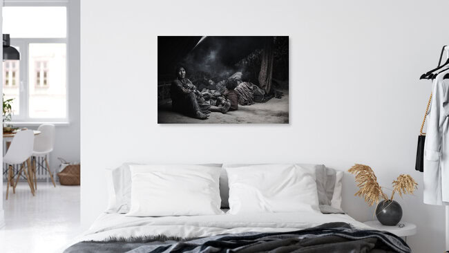The Last Hunters-Gatherers of the Himalayas, Nepal – wall art by Jan Møller Hansen as Poster or Acrylic Glass Print