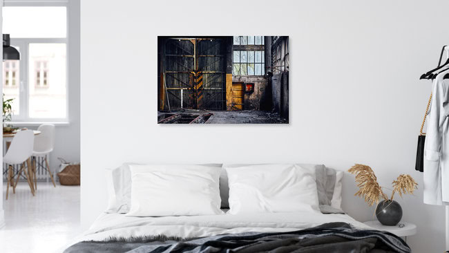 Lokschuppen, Belgium – wall art by Sascha Faber as Poster or Acrylic Glass Print