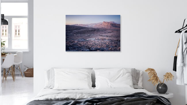 Beautiful morning in Jebel Shams region, Oman, Oman – Fotokunst von Eva Stadler als Poster oder Acrylglasbild