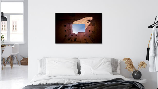 Oman: Jabreen Castle - حصن جبرين, Oman – Fotokunst von Eva Stadler als Poster oder Acrylglasbild