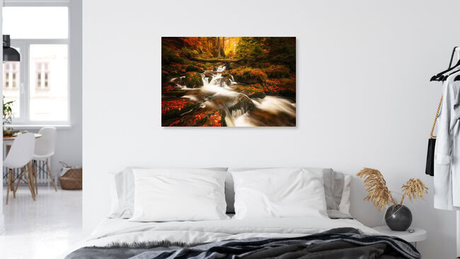 Liquid autumn, Germany – wall art by Oliver Henze as Poster or Acrylic Glass Print
