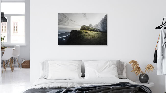 Sunrise at Mangart in Slovenia, Slovenia – wall art by Frithjof Hamacher as Poster or Acrylic Glass Print
