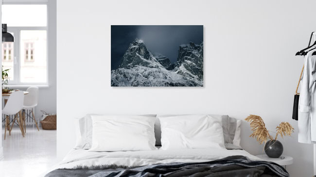 Mountain chain, Germany – wall art by Melanie Hinderberger as Poster or Acrylic Glass Print