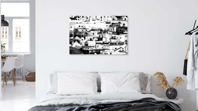 Andalusisches Dorf, Spanien – Fotokunst von Manfred Just als Poster oder Acrylglasbild