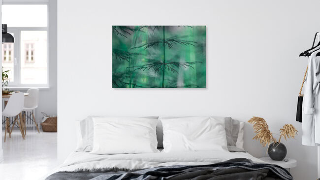 Horsetail, Norway – wall art by Sebastian Worm as Poster or Acrylic Glass Print