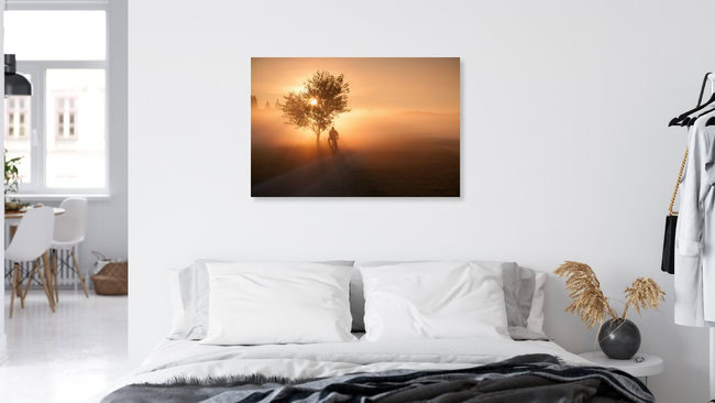 schwebend in den Tag, Deutschland – Fotokunst von Roswitha Schleicher-Schwarz als Poster oder Acrylglasbild
