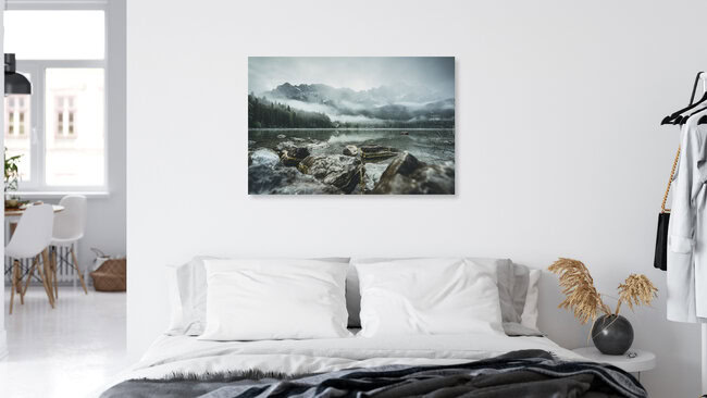 Mirror Lake, Deutschland – Fotokunst von Philipp Steiger als Poster oder Acrylglasbild