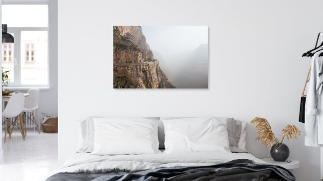 Mian Shan Mountains // Shanxi Province, China, China – wall art by Manuel Gros as Poster or Acrylic Glass Print