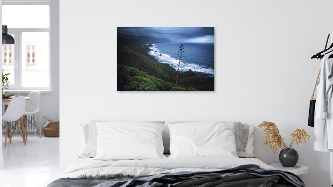 Teneriffa Anaga Gebirge und Küste, Spanien – Fotokunst von Jean Claude Castor als Poster oder Acrylglasbild