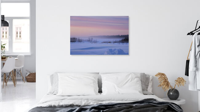 Winter wonderland, Finland – wall art by Oona Kallanmaa as Poster or Acrylic Glass Print